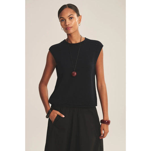 Velvet by Graham & Spencer Vanny 100% Cotton Sweater