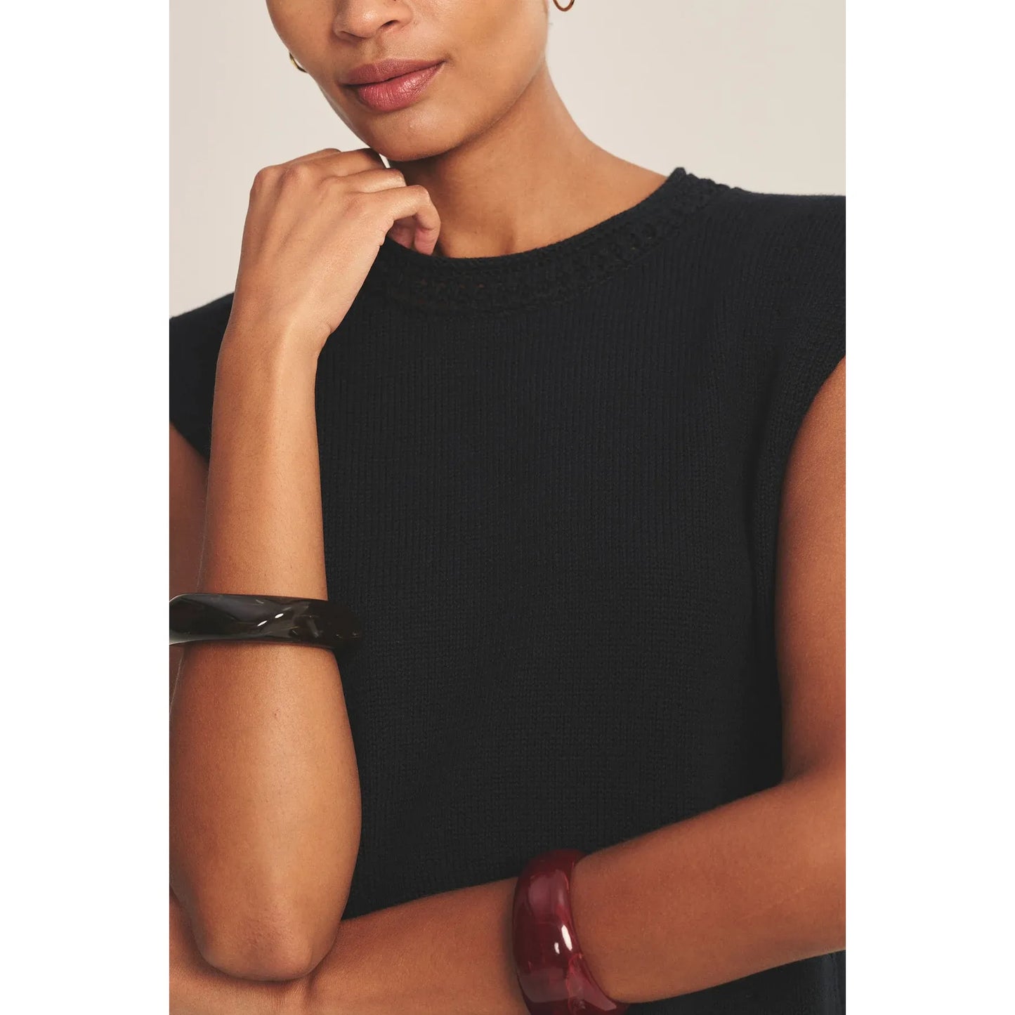 Velvet by Graham & Spencer Vanny 100% Cotton Sweater