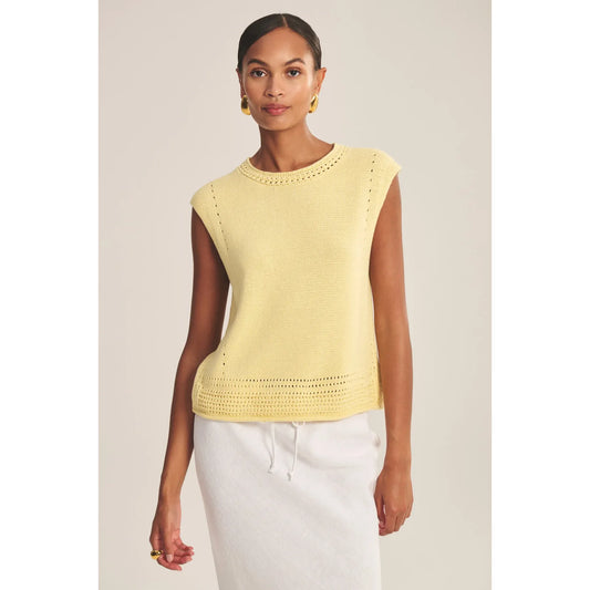 Velvet by Graham & Spencer Vanny Sweater in Butter