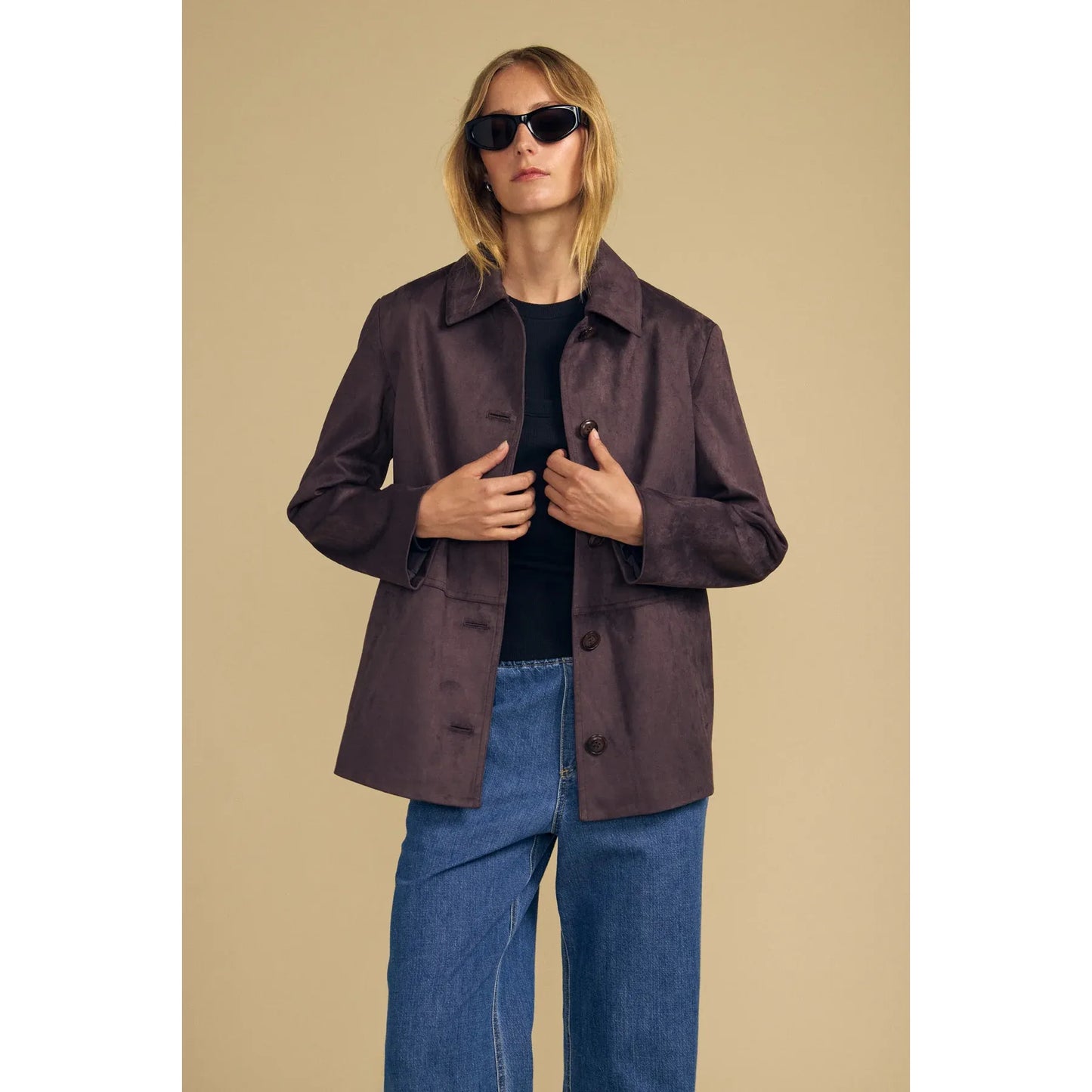 Velvet Wendolyn Faux Suede Jacket