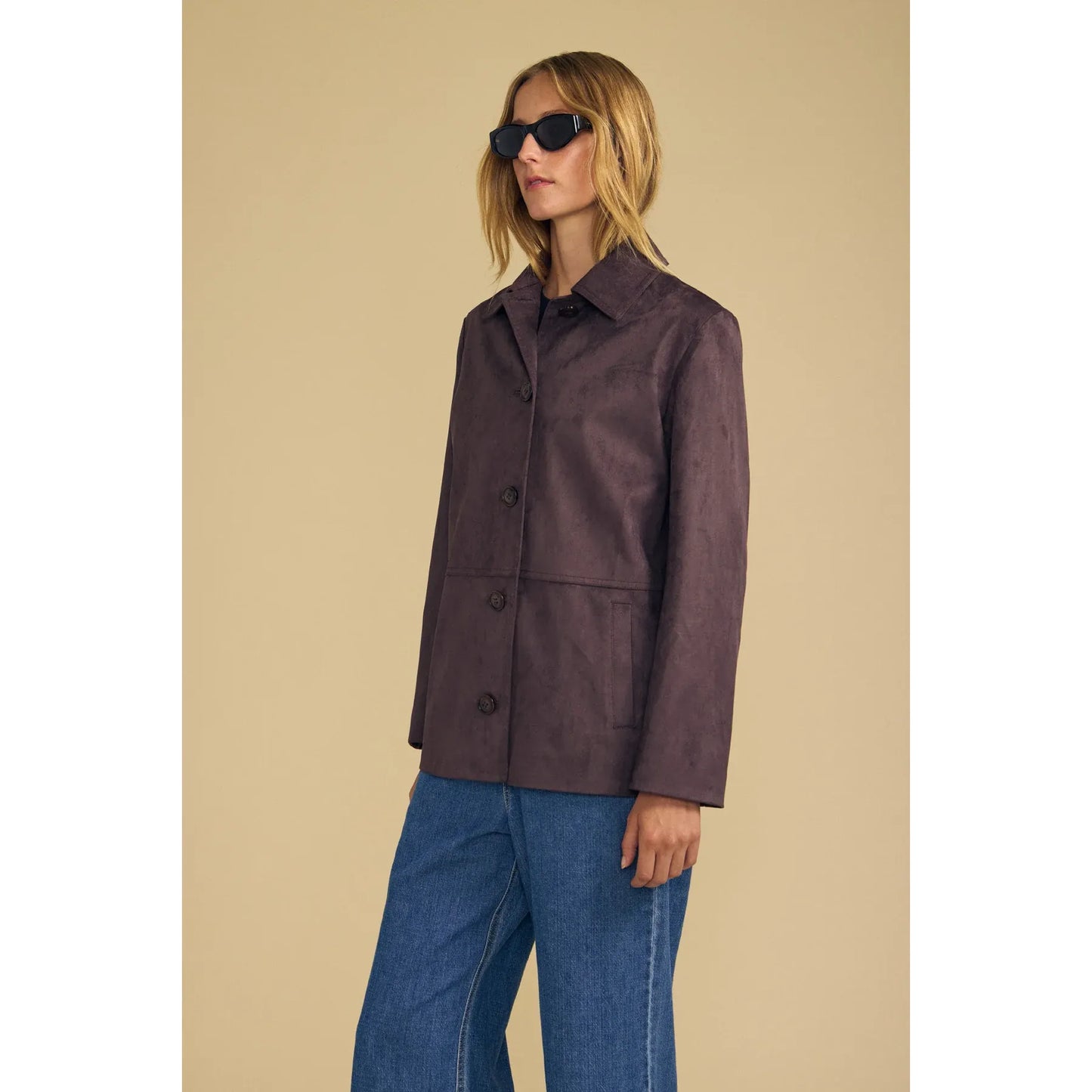 Velvet Wendolyn Faux Suede Jacket