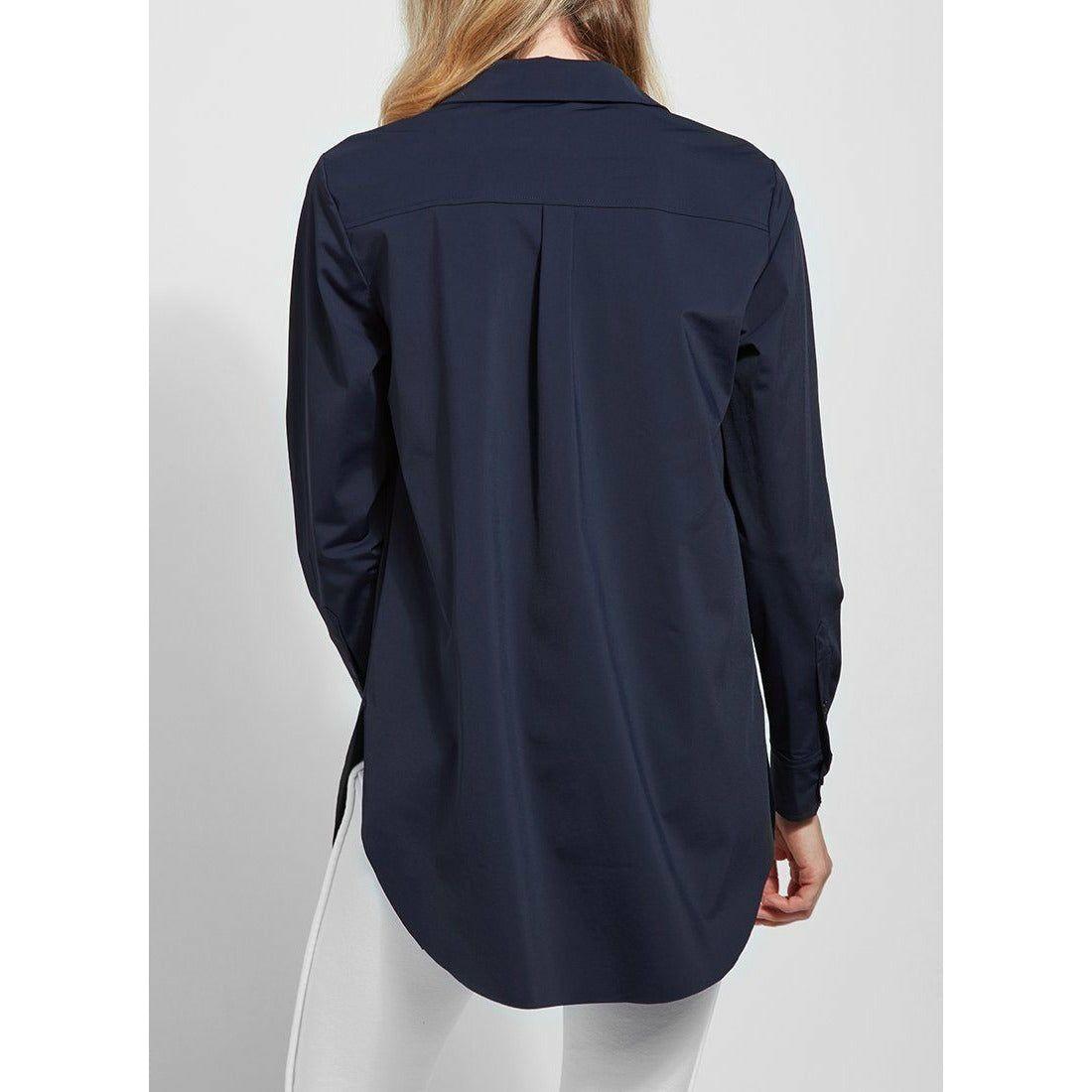 Lysee Schiffer Button Down in Black