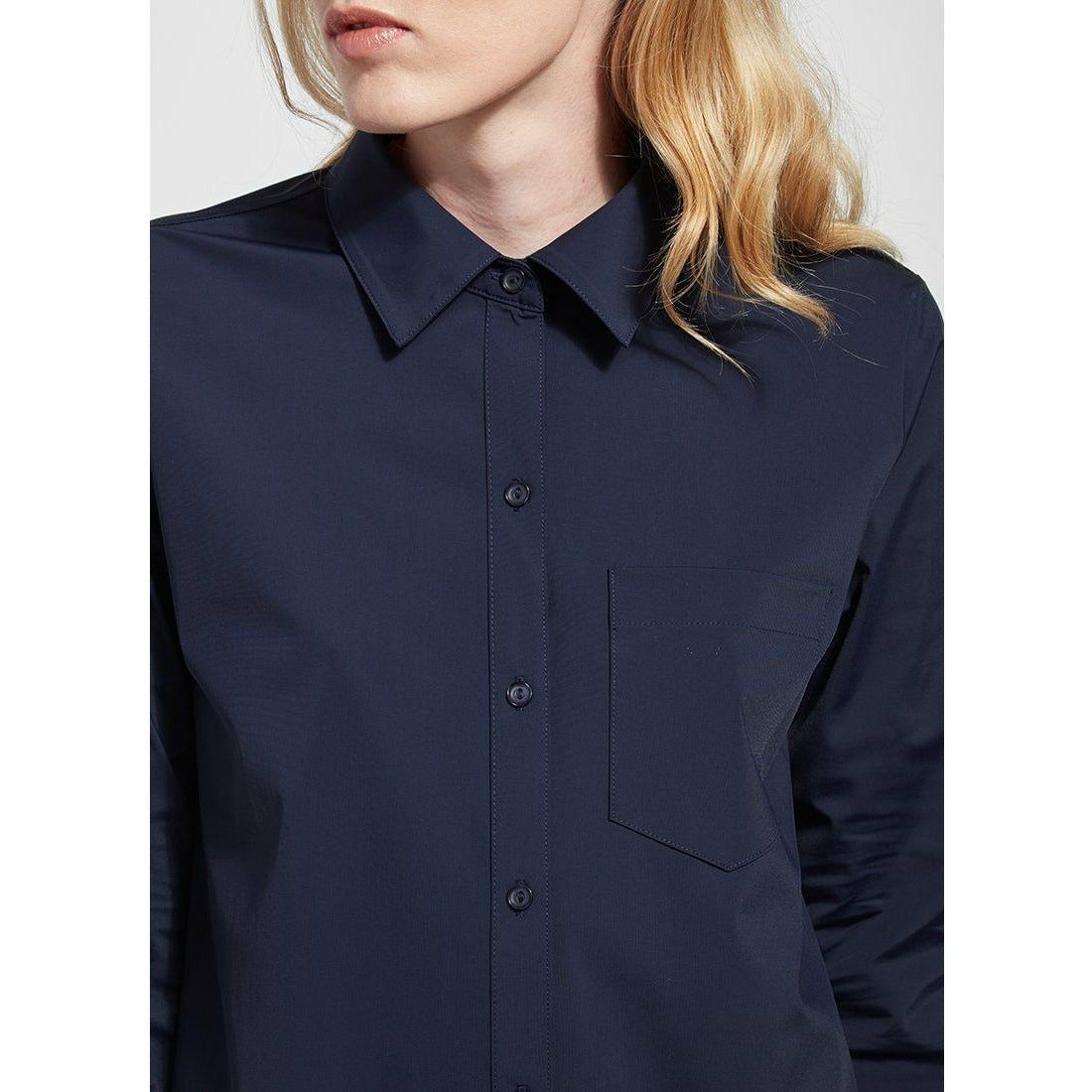 Lysee Schiffer Button Down in Black