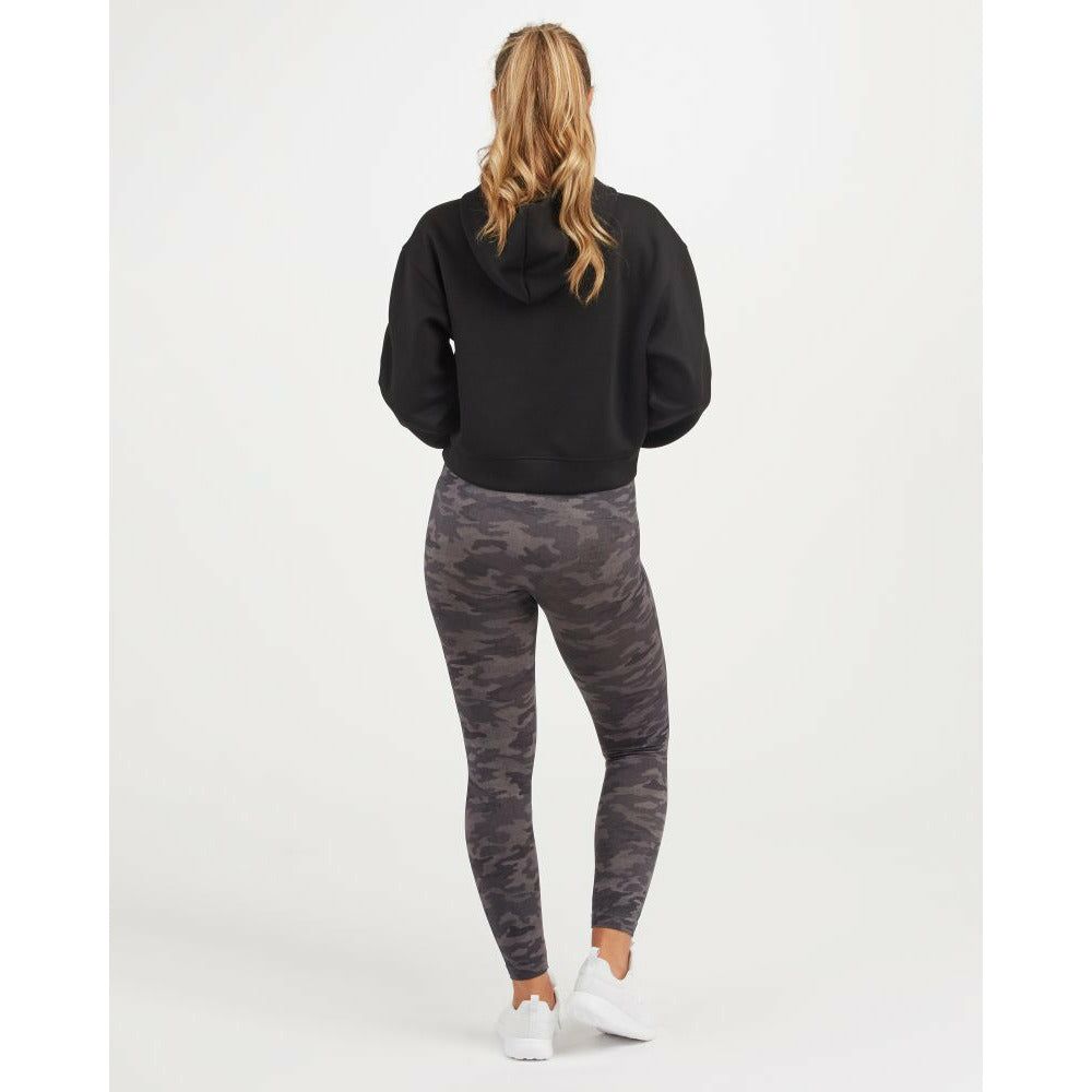 Spanx Look at Me Now Seamless Leggings Heather Grey Camo FL3515