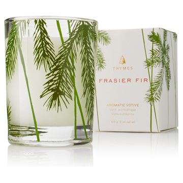 Thymes Frasier Fir Pine Needle Votive Candle