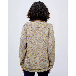 RE/DONE 90s Oversized Cardigan in Rainbow Multi