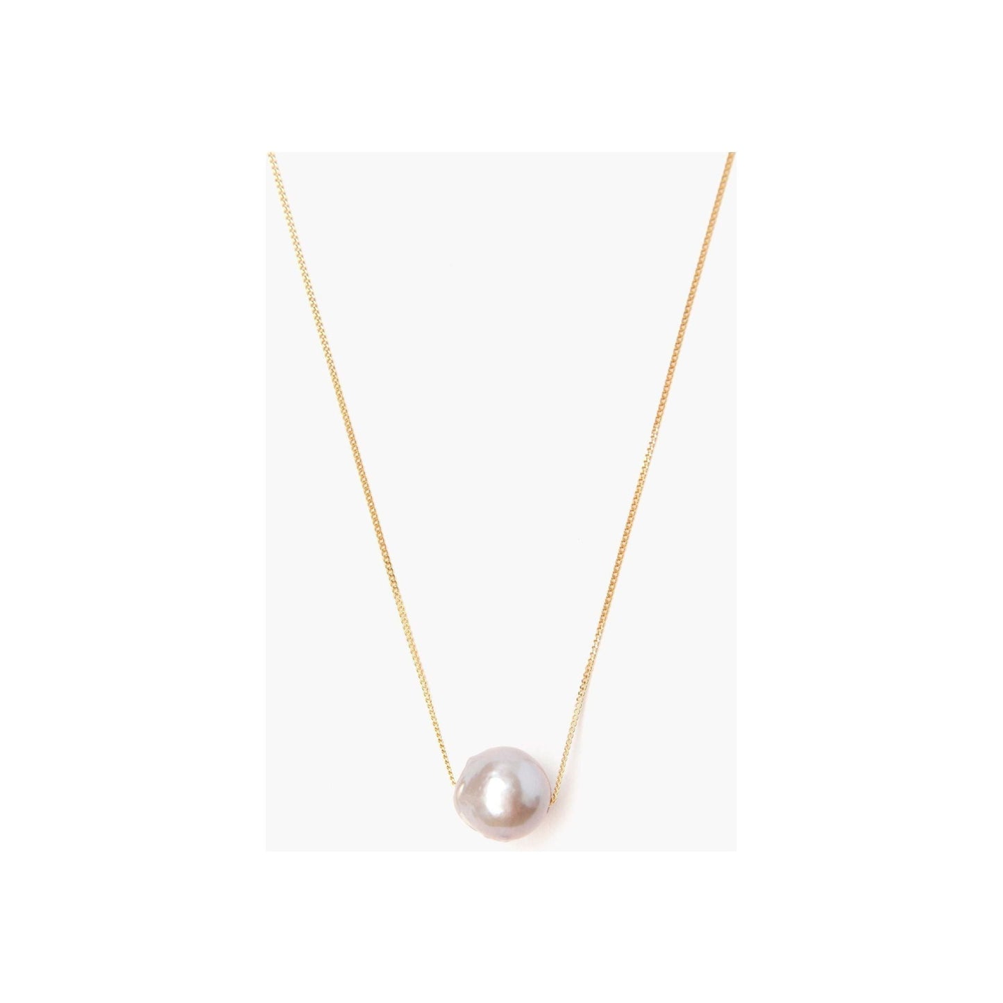 Chan Luu Grey Pearl Long Floating Necklace NG-13511-GREY-PEARL