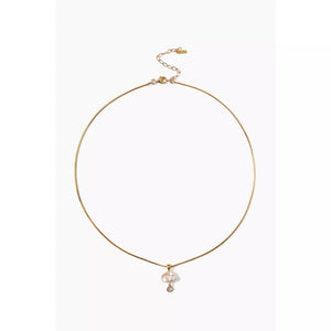 Chan Luu Hilo Pearl and Diamond Necklace Gold