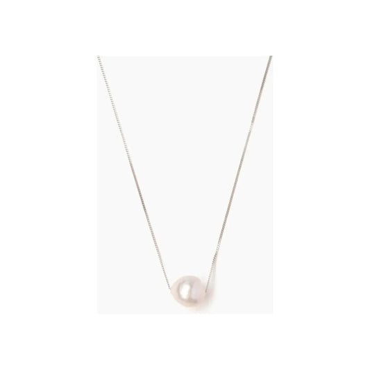 Chan Luu White Floating White Pearl Gold Necklace