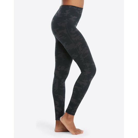 Spanx Look at Me Now Seamless Legging Black Camo FL3515