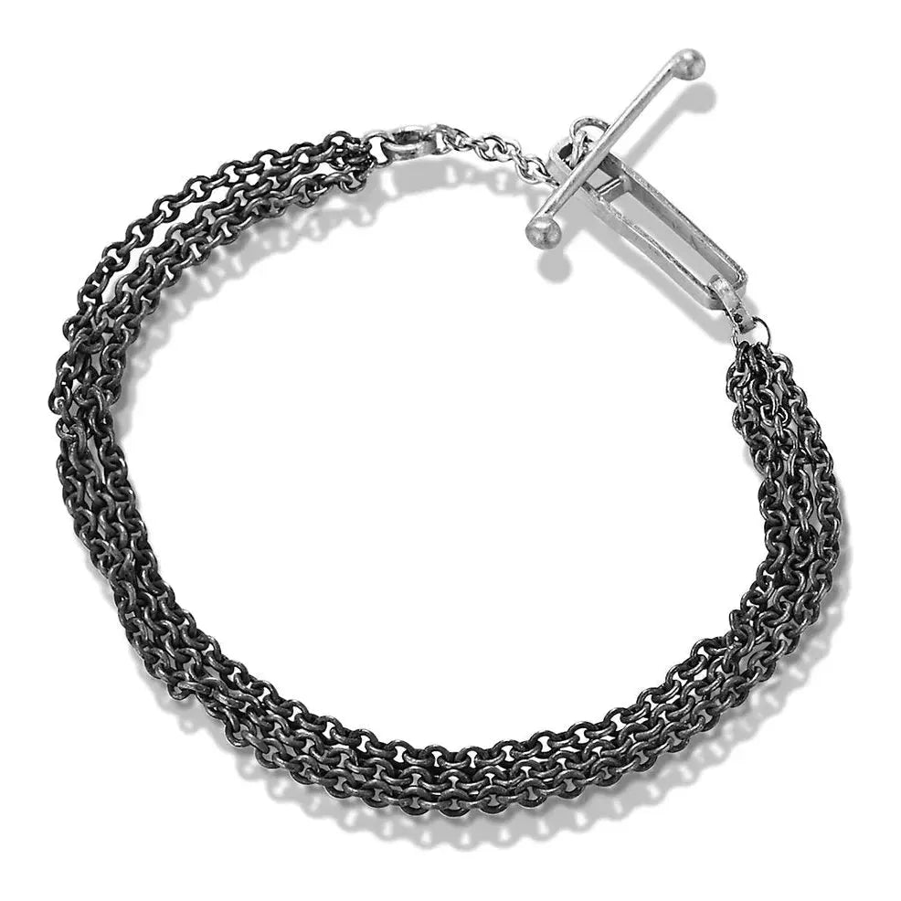 Sarah Macfadden Friendship Bracelet in Sterling Silver