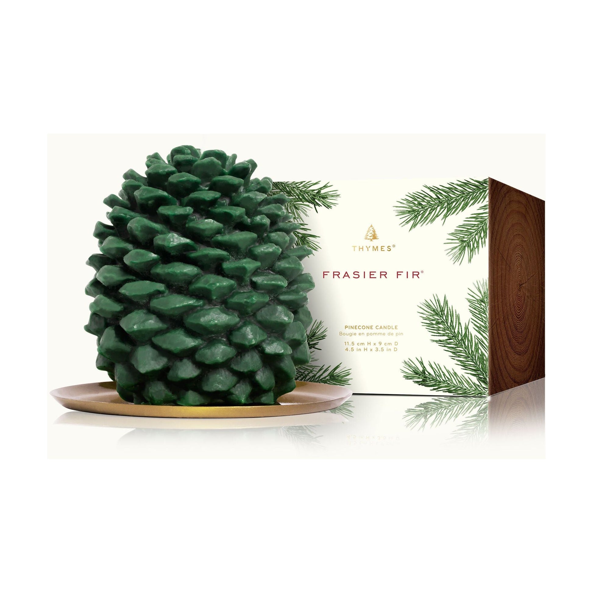 Frasier Fir Petite Molded Pinecone Candle