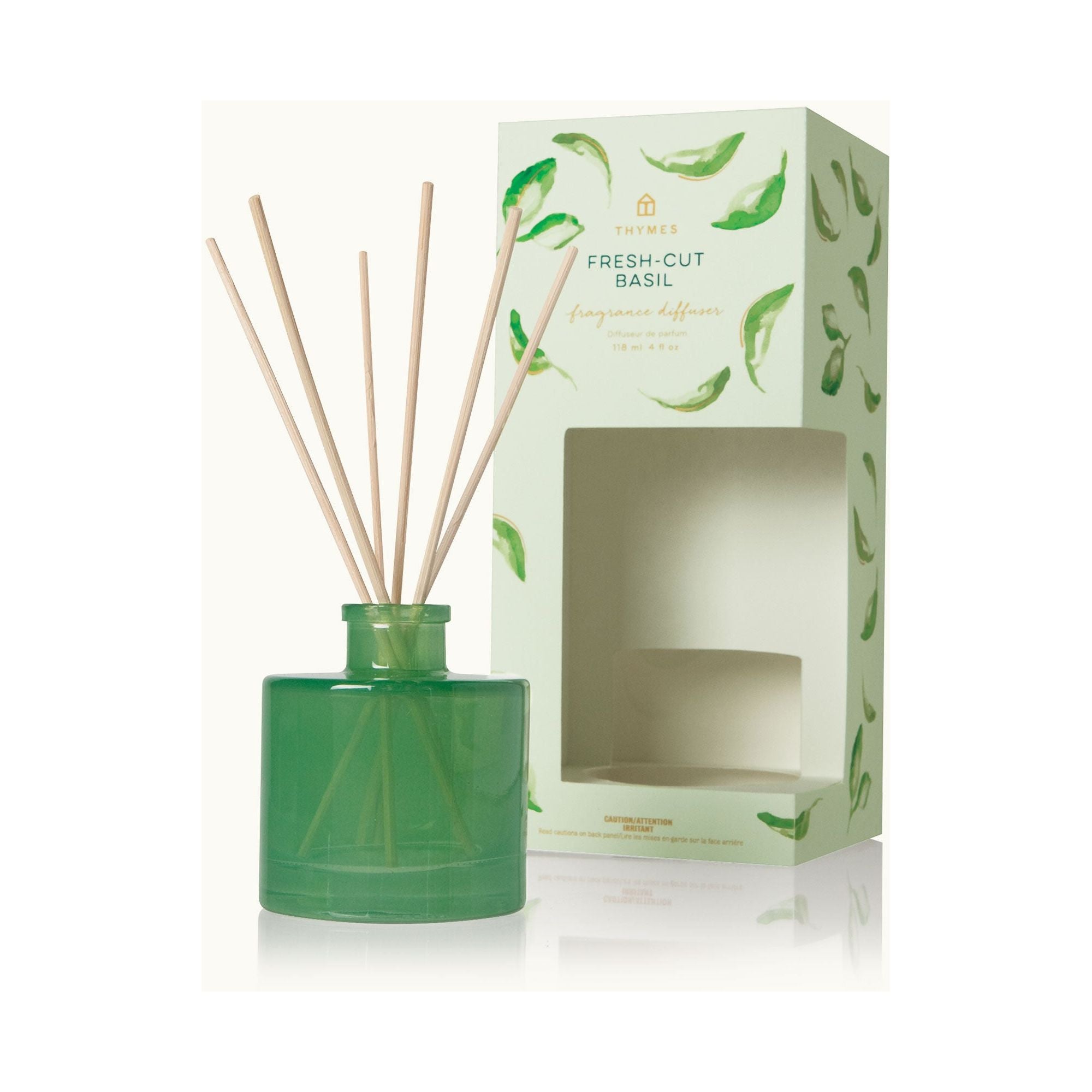 Thymes Fresh-Cut Basil Petite Reed Diffuser