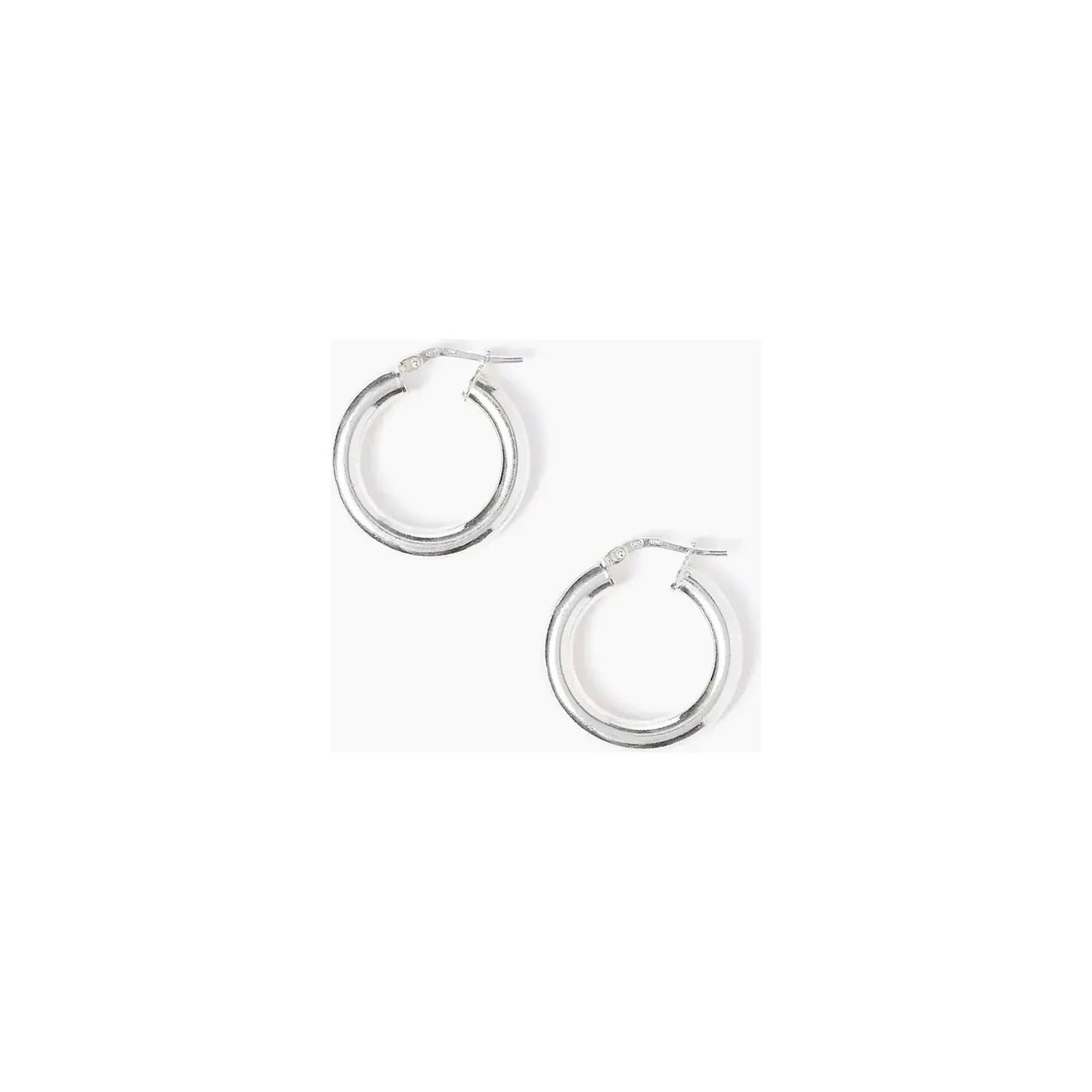 Chan Luu Silver Token Hoops