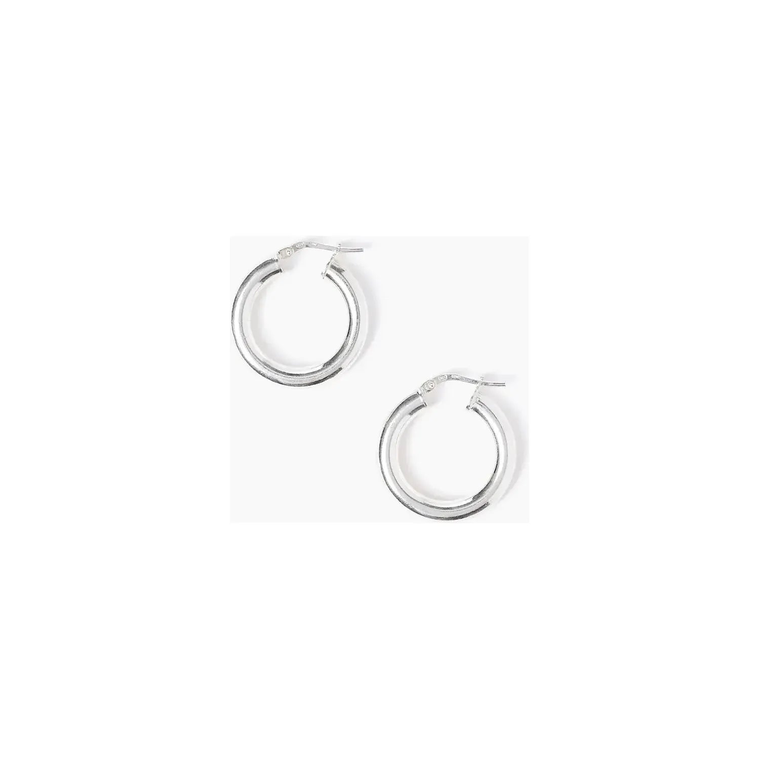 Chan Luu Silver Token Hoops